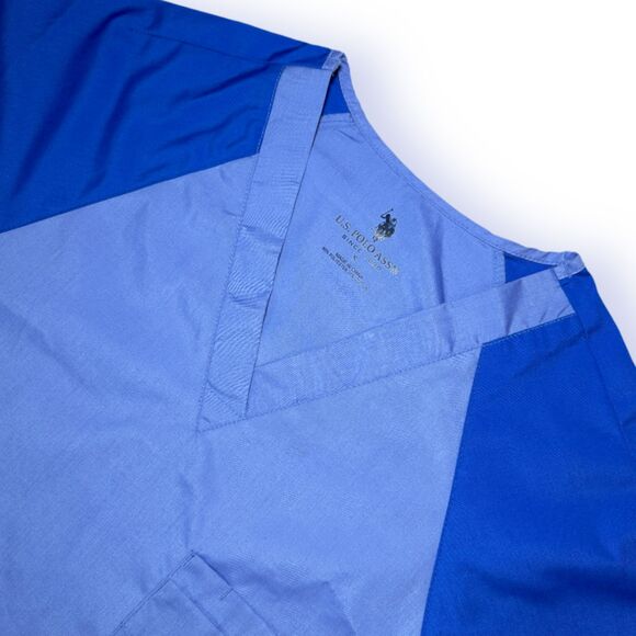 🆕 U.S. Polo Assn Medical Scrub Top - 24 x 27.5" Uni Size Small (S) NWT - Picture 4 of 8